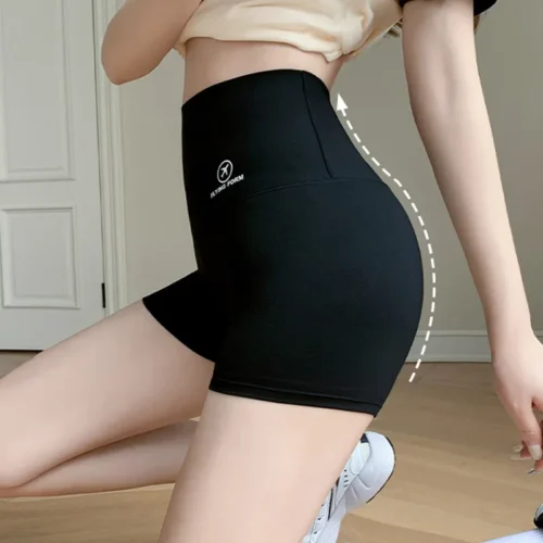 Alternative view of High Waist Flat Belly Panties Women's Slim Hip Lift Female Boxer Shorts Waist Trainer Body Shaper Tummy Slimming Postpartum Gird