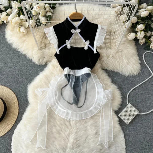 Alternative view of Sexy Cosplay Nurse Uniform Erotic Lingerie Babydoll Dress Flirting Underwear Women Clothes Costume 5 Piece Jumpsuit Dresses