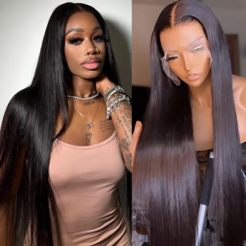 Hair Wigs Brazilian Natural 13x6 Bob Wig Straight Lace Front HumanShort Pre Cut Pre Plucked HD Transparent For Women choice
