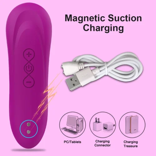 Alternative view of Powerful Sucker Clitoris Sucking Vibrator Female Clit Nipple Oral Vacuum Stimulator Massager Sex Toys Adults Goods for Women