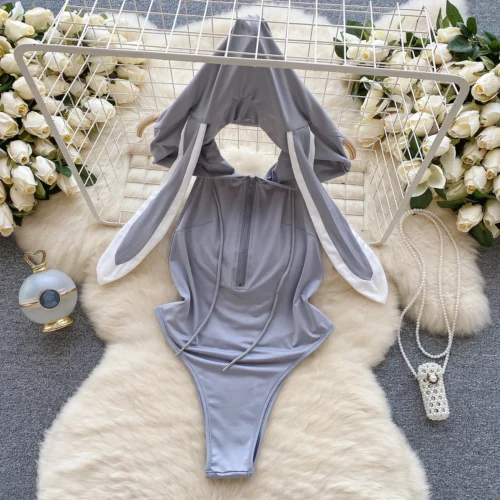 HotSweet Sexy Women's Bodysuit Rabbit Girl Cosplay Uniform Sleveless Jumpsuit Backless Sexy Hollow Lingerie Sweet Cute Rabbit