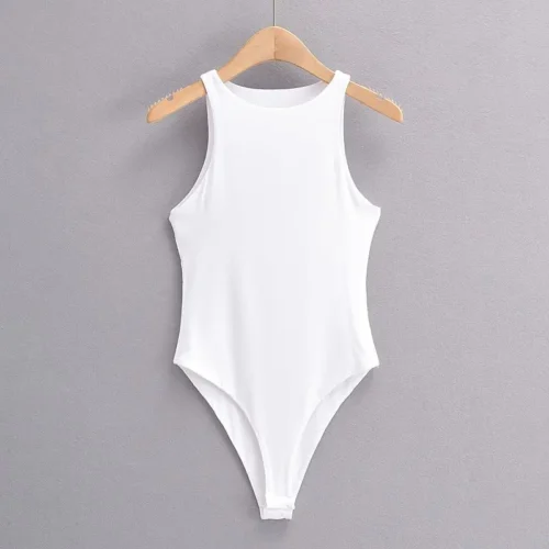 Alternative view of Jumper body suit Women casual Sexy Slim beach Jumpsuit Romper girl Bodysuit solid brand suit clothes clothing catsuit top para