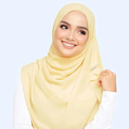 Alternative view of Ramadan Muslim Chiffon Hijabs For Woman Plain Color Headscarf Long Shawl Scarf Women Jersey Hijabs Ladies Islam Voile Hijab