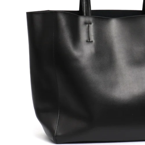 Alternative view of Classic Real Leather Women Tote Large Capacity with Zip Liner Purse Daily Big Shoulder Handbags A4 Laptop Shopping Commute Bags