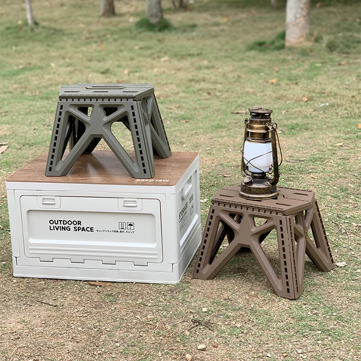 Portable Folding Chair High Load Bearing Durable Foldable Small Stool for Indoor/Outdoor Use, Camping, Hiking, Fishing, BBQ - Image 6
