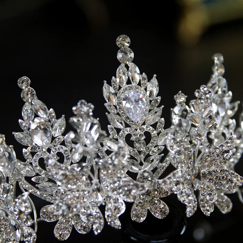 Crystal Crowns For Wedding Bride Hair Jewelry Headdress Princess Bridal Tiaras Crowns for Pageant Women Diadema Prom Headpieces - Image 6