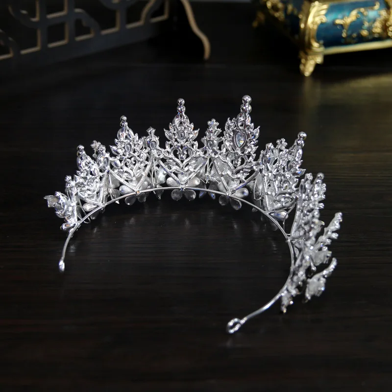 Crystal Crowns For Wedding Bride Hair Jewelry Headdress Princess Bridal Tiaras Crowns for Pageant Women Diadema Prom Headpieces - Image 5