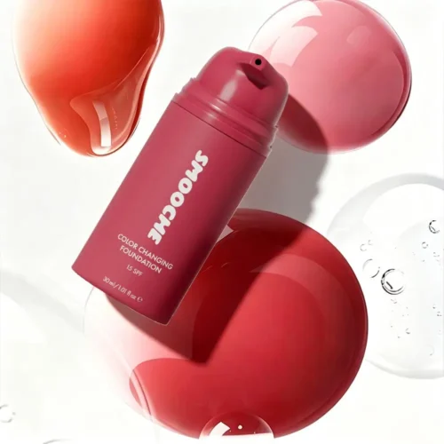 Alternative view of 30ml SMOOCHE Color Changing Foundation - Self-Adjusting Shade, Covers Imperfections & Fine Lines for Flawless Natural Look
