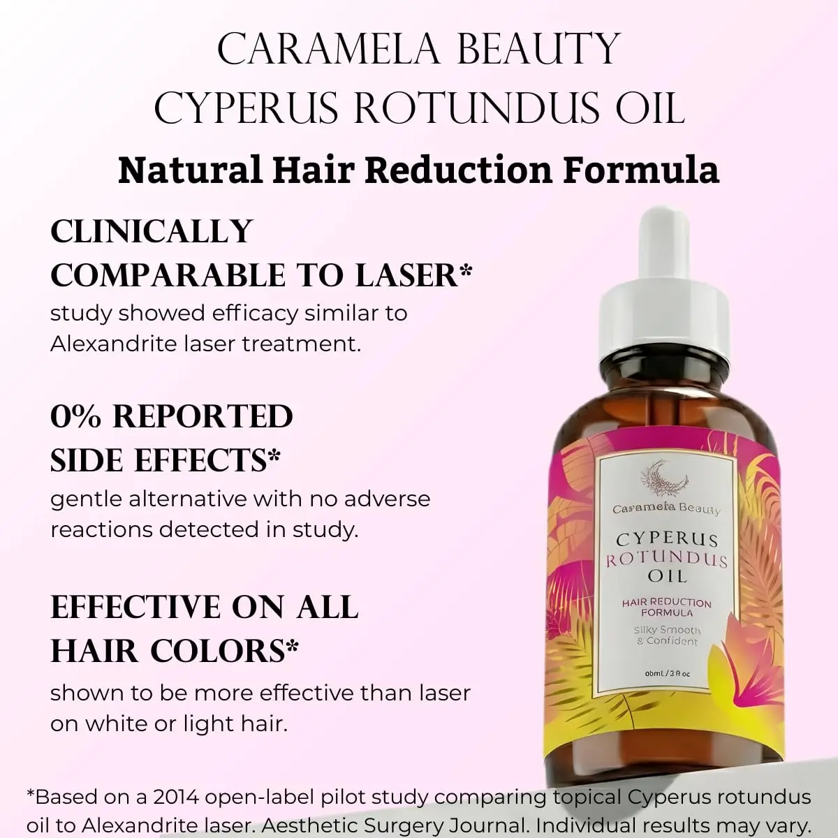 1-5X Cyperus Rotundus Oil for Hair Removal Smoothing Soothing Skin Care Moisturizes Armpit Leg Arm Hair Inhibitor Depilatory Oil - Image 3